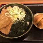 おべんとうのヒライ - 大吉きつねうどん＝４００円
いなり２個＝１２０円