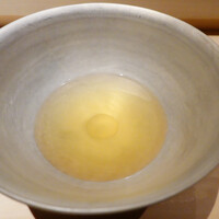 むら上 - 最初のお出汁スープは心地よく染み渡りました。