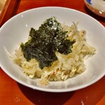 銀座 しのはら - 松葉蟹の土鍋ごはん