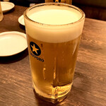 とりビアー - ＊サッポロ男前生ビール（大）（¥580）