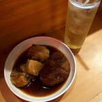 博多のおでん - つくね&白菜&ハイボール