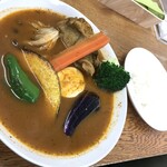 Supu Kare Mun Sanjuu Roku - チキン野菜（900円+100円）
