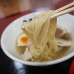 京都 龍旗信 - 麺アップ