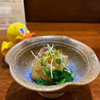 日本料理 櫂 - 先付け カンパチの煮凝り 日本料理 櫂 - 先付け カンパチの煮凝り