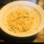 丿貫 福富町本店 - 塩辛バターの和え玉　混ぜた後