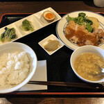 Aka-Mu Shinowa - 鶏の唐揚げ　ランチ
