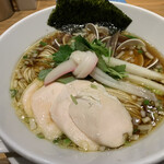 むぎとオリーブ 銀座本店 - 鶏・蛤・煮干しのトリプルSOBA