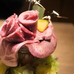 和牛焼肉食べ放題 肉屋の台所 - 肉パフェ