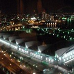 横浜ベイホテル東急 - 部屋からの夜景