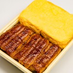 Kawahachiya - うなぎ弁当だし巻きのせ１３００円