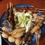 きくち - やきとり盛り合わせ２人前