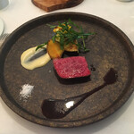 クッチーナ イタリアーナ ガッルーラ - 香川県産のオリーブ牛のステーキです