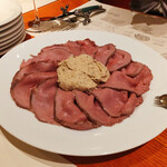 LaMELA - 冷製牛肉の薄切りのツナソース