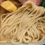 麺創 なな家 - ・猪とエビらー油のお正月坦々麺 980円
      ・肉増し 350円