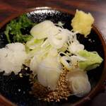 志な乃 - 薬味は多い