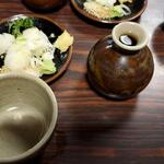 志な乃 - 薬味が到着