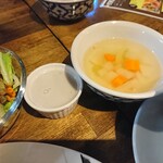 THAI & INDIAN KOHINOOR - スープ