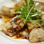 四川厨房 美 - 海老と白身魚の湯葉包み揚げ