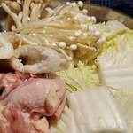 秋田料理専門店 黒瀬 - 比内地鶏のきりたんぽ鍋