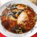 柳華 - ラーメン半チャーハンセット750円(税込)