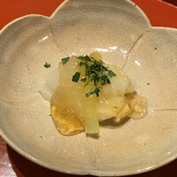 御料理 古川 - 百合根、好きなのです♡お出汁の効いたジュレはしっかり目のお味付け。素材の味を引き立てています
