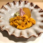 うを徳 - 明石 鯛 + 唐墨 + 馬糞雲丹