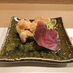 うを徳 - 鰹 藁焼き + 助子