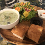 Organic & Music. Com.cafe.音倉 - スープdeランチ