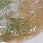 八ちゃんラーメン - スープ見るからに濃厚そうです！