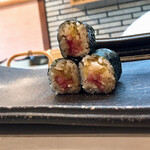 松寿司 - とろたく巻き