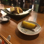 御食事処乃 福松 - さつまいもの天ぷら