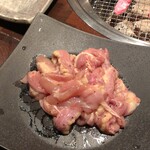 もっちゃん家 - 紅ふじ鷄せせり