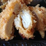 きらく - チキンカツ断面