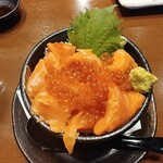 Bonten Gyokou Koutou Daiten - サーモンいくら小丼