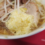 ラーメン二郎 - ニンニク多め