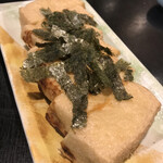 Daisuke Kaisendon'Ya - 栃尾の油揚 ねぎ味噌焼き（430円）