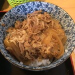 麺や梵 - ミニ牛丼