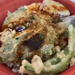 どんぶり名人 - 料理写真:野菜天丼 700円