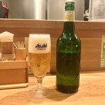 仙台中華蕎麦 仁屋 - まずはビールじゃ！