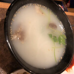 Sumibi Yakiniku Shinka - テールスープ 850円