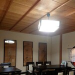 手打蕎麦鶴㐂 - 奥座席はこんな感じ