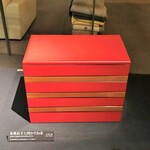 加賀屋別邸 松乃碧 - 朱塗長手七段かさね金