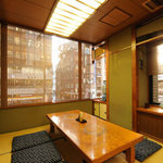 Shibadaimon Sarashina Nunoya - 完全な個室は、２名様から２８名様までご利用いただけます。蕎麦会席もございますので接待等にどうぞ。 座敷個室３部屋、テーブル個室１部屋。