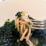 ウシマル - 白子産幅海苔のパスタ