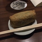 バー ゴヤ - アニバーサリーでいただいたいなり寿司