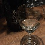 バー ゴヤ - アニバーサリーの特別メニュ 利き酒セットの2