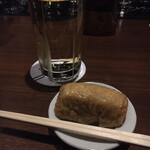 バー ゴヤ - 1日のうちに2回目の来店で、もう一度いなり寿司をいただく…