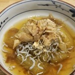 手打ちそば 醍醐 - 出汁茄子
とろっとろ！