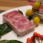 銀座 大石 - 青首鴨のテリーヌ