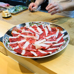 天風楽・ブランド松葉蟹 松屋町 青天 - 長崎対馬の野生猪のしゃぶしゃぶ